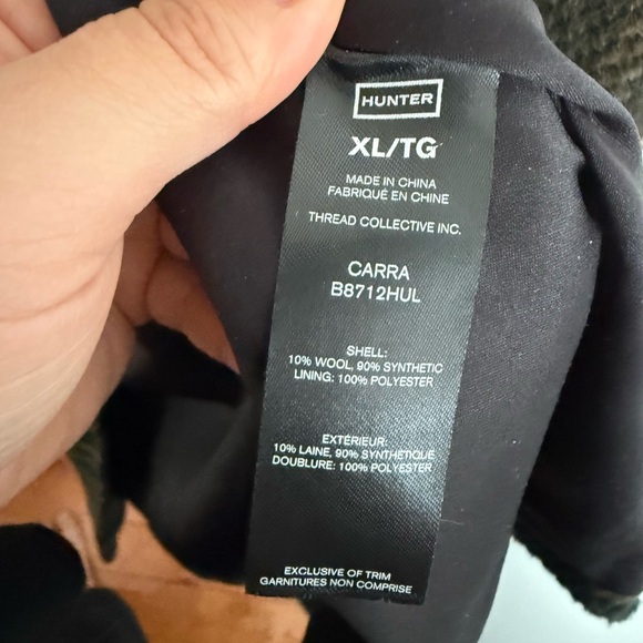 Hunter | Plaid Longline Jacket | XL - Picture 6 of 7